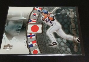 MLB 2001年upper deck 新庄剛志(メッツ)No,465。※表面、左上カド、少しのダメージあり(画像３)Mets TSUYOSHI SHINJO 