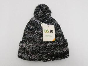 DECADE STANDARD DS10マーブルニットキャップ 緑グリーン×桃ピンク×紺ネイビー / KNITCAP帽子ワッチ