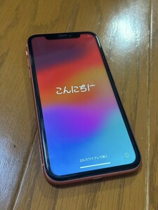 iPhone XR コーラル SIMフリー