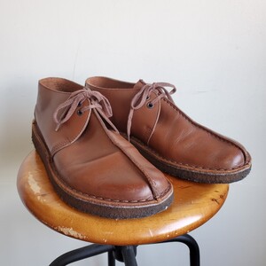 1016◆クラークス Clarks デザートシューズ sizeUS8 1/2 茶 ブラウン チャッカブーツ 中古 USED 古着