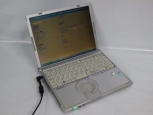 ジャンク品 ノートパソコン 12.1 型 Panasonic Let