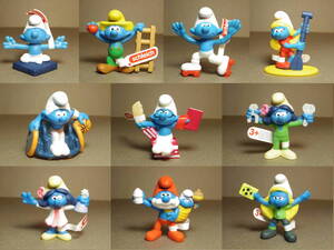 Smurfs スマーフ マクドナルド ハッピーミールトイ PVCフィギュア 19種セット キッズミール McDonald