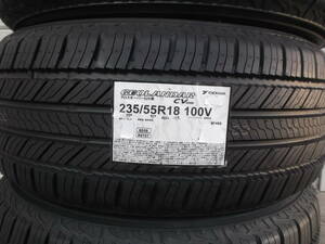 Hu☆送料無料!!ヨコハマ☆ジオランダーCV＜G058＞☆235/55R18☆1本のみ☆NX・ハリアー・RAV4・ヴァンガード