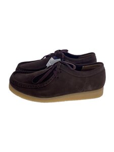 Clarks◆WALLABEE/シューズ/UK9.5/BRW/スウェード/26156606//