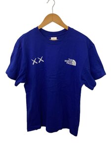 THE NORTH FACE◆Tシャツ/S/コットン/BLU