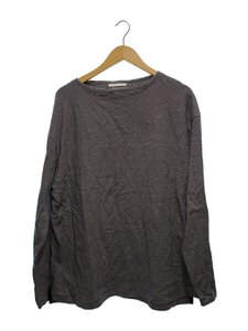 BLURHMS◆23AW/長袖Tシャツ/2/コットン/GRY/ボーダー/BHS23F032