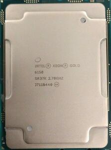 Intel Xeon Gold 6150 SR37K 18C 2.7GHz 3.4/3.7GHz 24.75MB 165W LGA3647 DDR4-2666