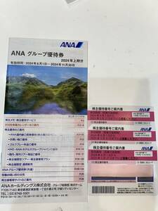 ANA 株主優待券　3枚セット　グループ優待券　送料無料