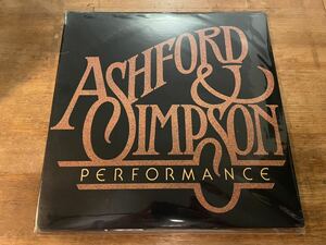 ASHFORD & SIMPSON PERFORMANCE LP US ORIGINAL PRESS!! 名曲セルフカヴァー多数収録!!