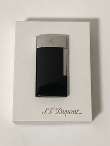 【稼動品】S.T.Dupont デュポン ミニジェット 027004E ブラック 電子ボライター 充電式 喫煙具 ライター 1円〜