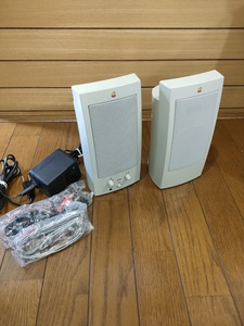 アップル　AppleDesigh Powered Speakers M6082 動作品