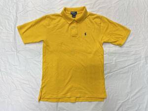 古着 3201 M(12/14)ボーイズサイズ polo ポロ ラルフローレン 半袖 シャツ 鹿の子 ジャンク 708090 ビンテージ vintage