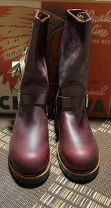 未使用　CHIPPEWA チペワ 1901M04 11inch ORIGINAL STEEL TOE ENGINEER BOOTS 11インチ スチールトゥ エンジニアブーツ CORDOVAN