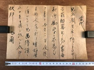 LL-6181 ■送料込■ 舌代 俳人 嗜好会 明治初期 和書 古書 古文書 /くYUら