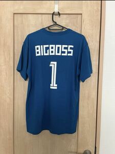 ユニフォーム新庄BIGBOSSMティーシャツTシャツサイズ新品未使用Mでも、175センチの僕でも余裕有り！