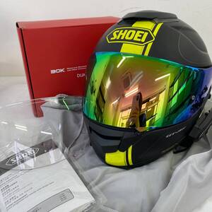 【即決】 SHOEI ショウエイ GT-AIR フルフェイスヘルメット ※ミラーシールド・インカム（SENA 30K※動作確認済み）付 Mサイズ 11391-120