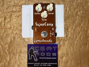 新品 Cmatmods Signa Comp Compressor pedals シーマットモッズ シグナ コンプ コンプレッサー ペダル アメリカ Made In USA製