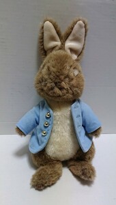 ☆美品☆ブランド・ロイヤリティ・ジャパン PETER RABBIT ピーターラビット ぬいぐるみ Mサイズ (30cm) 