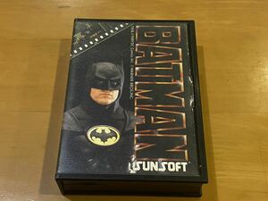 【005】FC ファミコン ソフト　BATMAN バットマン 箱・説明書付