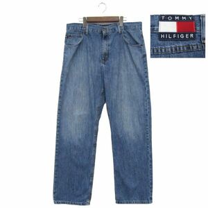 サイズ W36 L32 メキシコ製 トミージーンズ TOMMY JEANS ストレート デニム パンツ ジーンズ 古着 2S0993