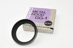 0238 ★ほぼ新品★ コンタックス フード GG-1 CONTAX METAL HOOD Black 黒 28mm 35mm