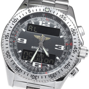 ブライトリング BREITLING A68062 プロフェッショナル B-1 クロノグラフ クォーツ メンズ _837097