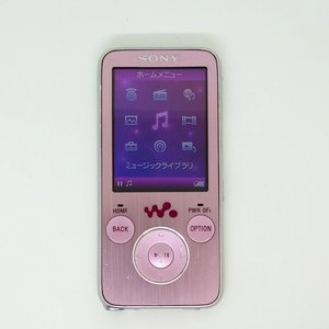 動作品★SONY ウォークマン NW-S736F ピンク 4GB ソニー デジタルMP3オーディオプレーヤー WALKMAN No.2