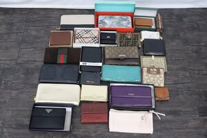 【行董】Gucci グッチ kate spade ケイトスペード Louis Vuitton Fendi フェンディ Prada プラダ COACH コーチ 財布 まとめ売り AC000BOI11