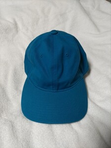 ビームス ベースボールキャップ マリンブルー BEAMS 帽子 CAP 無地 used 