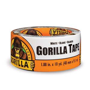 Gorilla Tape ゴリラテープ ホワイト 超強力 補修 10m × 48mm [並行輸入品]