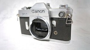 動作品・外観綺麗・光学並品★キャノン canon FX シルバー 現状品