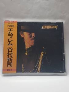 谷村新司／エンブレム／SHINJI TANIMURA／EMBLEM／国内盤（1stプレス）CD／帯付／税込表記なし／1982年発表／10thアルバム／廃盤