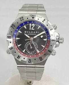 BVLGARI ブルガリ ディアゴノGMT GMT40S メンズ腕時計 店舗受取可