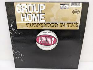 ねH0291【LP】GROUP HOME／SUSPENDED IN TIME【ＬＰレコード】