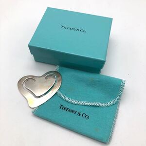 TIFFANY&Co. ティファニー エルサペレッティ ハートブックマーク マネークリップ シルバー P199