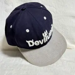 deviluse キャップデビルユースネイビー刺繍