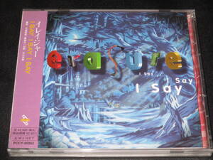 未開封【イレイジャー/I SAY I SAY I SAY】ERASURE PCCY-00562