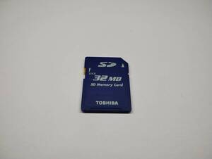  32MB　メガバイト　TOSHIBA　SDカード　メモリーカード