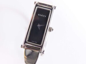 GUCCI グッチ 1500L クオーツ レディース腕時計 電池交換済