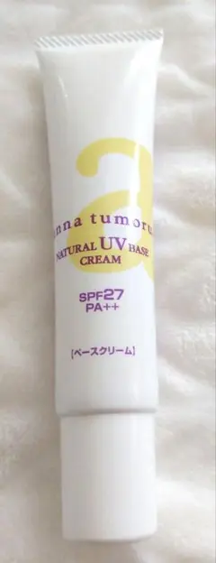 アンナトゥモール ナチュラルUVベースクリーム 40g SPF27 PA++