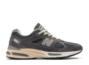 New Balance 991V2 "Gray/Navy" 26.5cm U991GG2