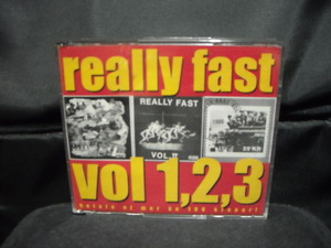 輸入盤2CD/VA-REALLY FAST vol.1,2,3/80年代スウェーデンディッシュハードコアパンクHARDCORE PUNKスウェーデンSWEDENmissbrukarnaMOB47他