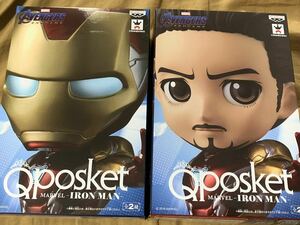 【マスクver./素顔ver.】全2種 Q posket MARVEL IRON MAN マーベル アイアンマン 初期 Qposket フィギュア 新品・未開封 定形外510円