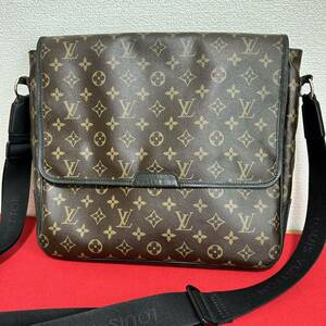 良品★ LOUIS LOUIS VUITTON ルイ・ヴィトン モノグラム マカサー バスGMショルダーバッグ メッセンジャーバッグ ビジネス A4可 M40386