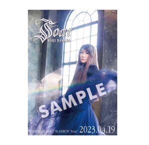 即決! 非売品! 浜田麻里 “Soar” 直筆サイン入りポスター 新品 アジャスターケース付き! / MARI HAMADA