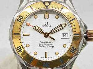 OMEGA seamaster 300M 2382.20 白文字盤 レディース クォーツ