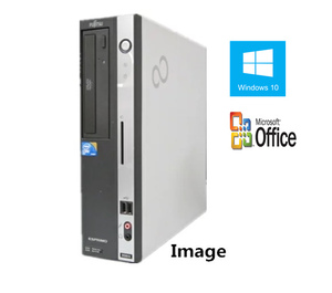 中古パソコン Windows 10 Pro 32bit 正規Microsoft Office Personal 2013付 富士通 ESPRIMO Dシリーズ Core i3～ メモリ2G HDD500GB