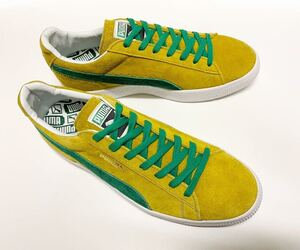 極美品!! 名作!! 日本製 PUMA SUEDE VTG MIJ プーマ スエード 黄 × 緑 us 8 / 26 ㎝ MADE IN JAPAN