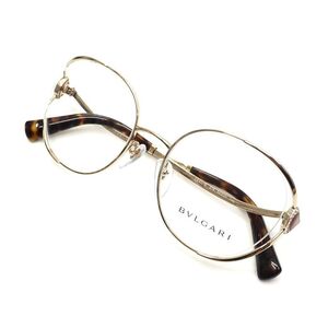 J05217 未使用品 BVLGARI/眼鏡 【サイズ：54□20-140】 ゴールド/ブラウン BV2245-B ブルガリ レディース