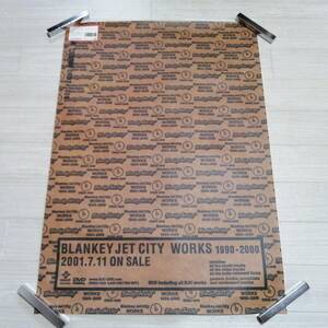 BLANKEY JET CITY V⑤ 告知ポスター WORKS 1990-2000 グッズ ブランキー・ジェット・シティ 浅井健一 写真集